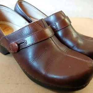 Dansko Solstice Brown Women's Clogs Shoes 9815450200 Size EU 39